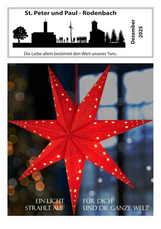 Bild anklicken, um den aktuellen Pfarrbrief zu öffnen